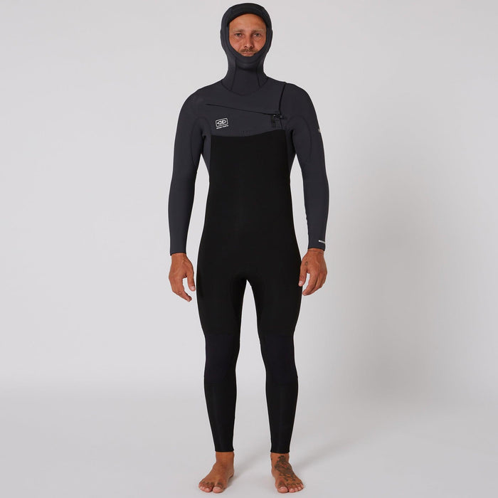 Ocean and Earth Men's Free Flex Hooded Chest-Zip Steamer - 5/4mm - The Boating Emporium