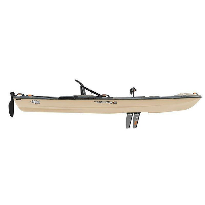 Pelican KRP13P100 Catch 130 HYDRYVE II Fishing Kayak side view