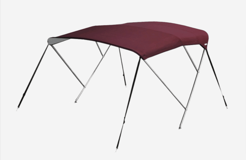 Ocean South Stainless Steel 3 Bow Bimini Top - The Boating Emporium