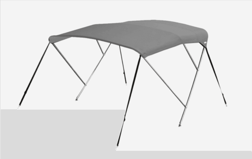 Ocean South Stainless Steel 3 Bow Bimini Top - The Boating Emporium