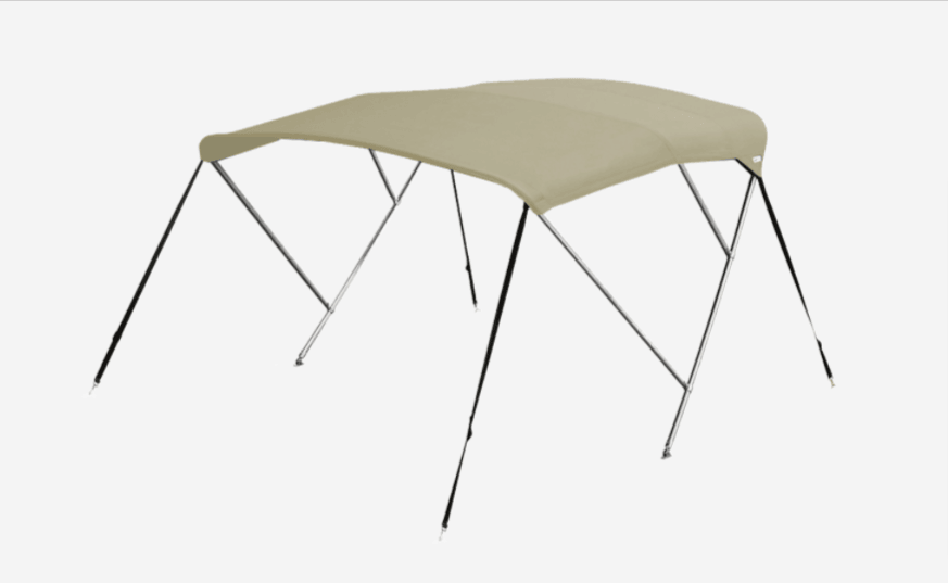 Ocean South Stainless Steel 3 Bow Bimini Top - The Boating Emporium