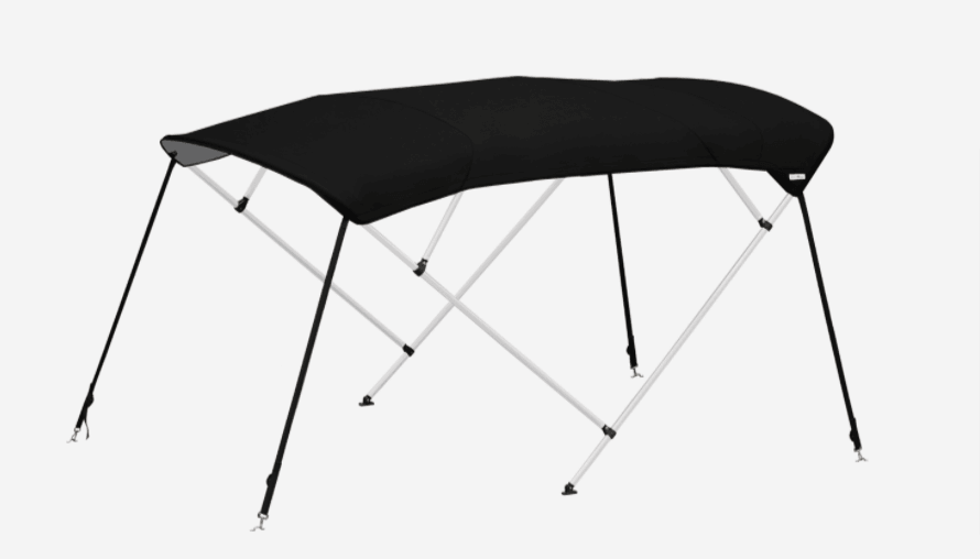 Ocean South Aluminum 4 Bow Bimini Top Premium Range - The Boating Emporium