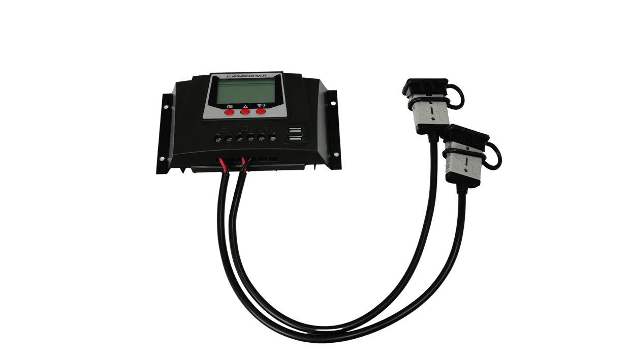 Baintech Foldable Solar Blanket 350 Watt - Black with PWM + Free 5M Anderson Cable - The Boating Emporium