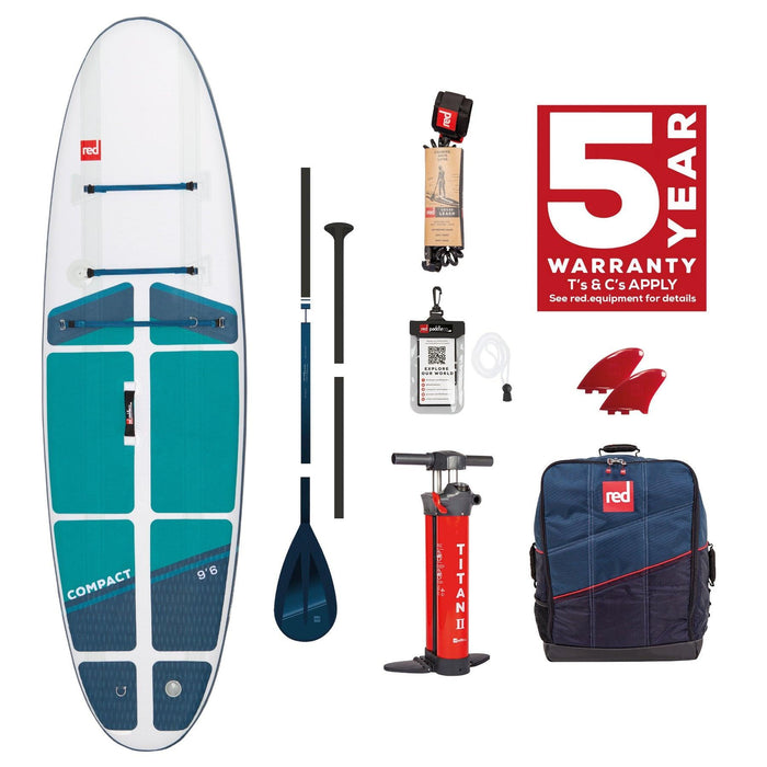 Red Paddle Inflatable Standup Paddleboard COMPACT MSL - The Boating Emporium