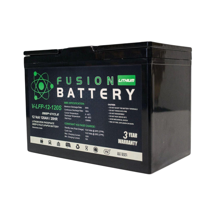 Fusion Deep-Cycle 12V Lithium Battery - The Boating Emporium