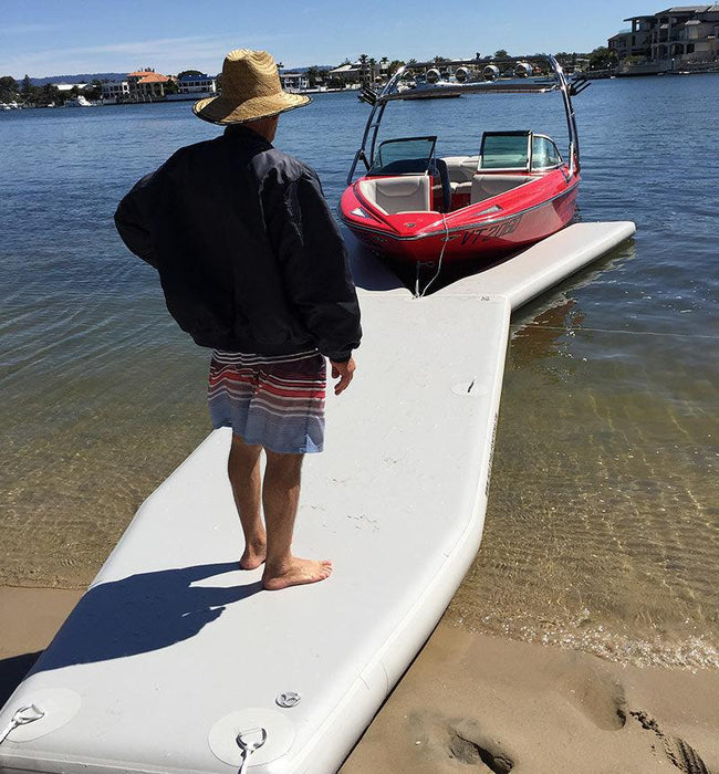 Inflatable Pontoons Y Pontoon Y-Shaped Dock Floating Platform - The Boating Emporium