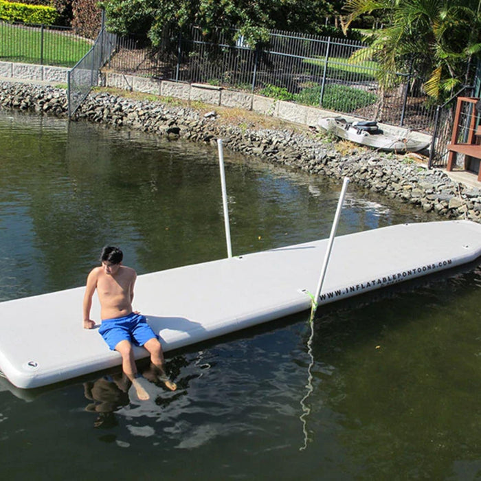 Inflatable Pontoons Straight Pontoons Boat Floating Platform - The Boating Emporium