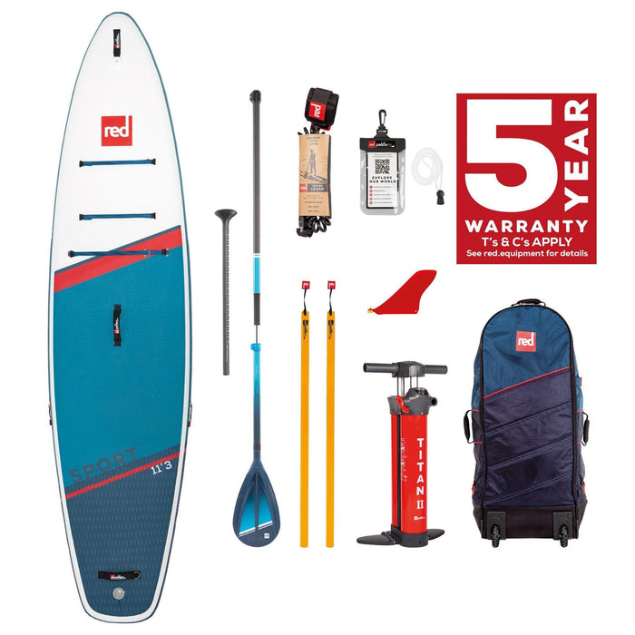 Red Paddle Inflatable Standup Paddleboard SPORT MSL - The Boating Emporium
