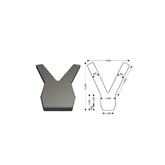 Inflatable Pontoons Y Pontoon Y-Shaped Dock Floating Platform - The Boating Emporium