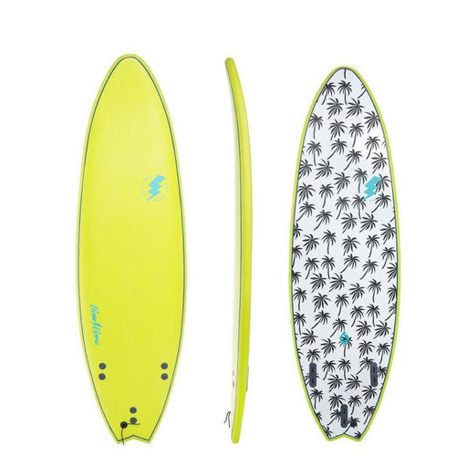 Bom Bora Softboard 6'0 Lime - The Boating Emporium