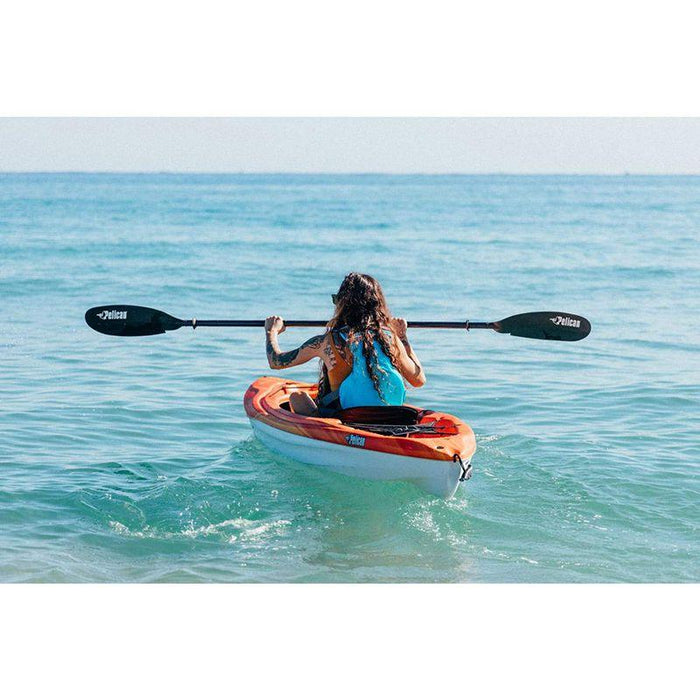 Pelican Poseidon Angler Paddle actual on water