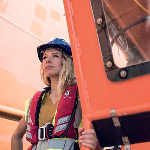 Crew Saver Crewfit 150N/ 275N Inflatable jacket - The Boating Emporium