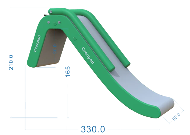 Crocpad BOAT PONTOON WATERFALL SLIDE