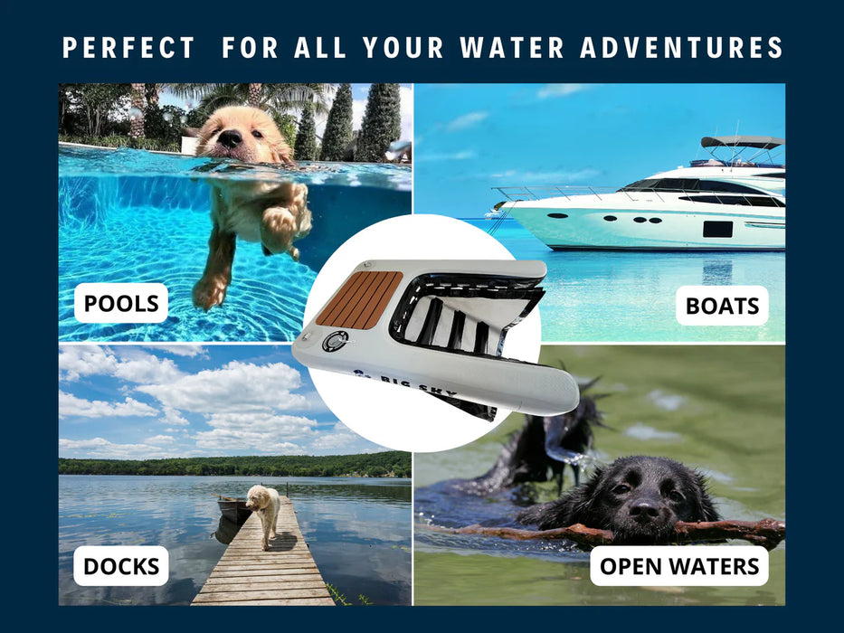 Inflatable Pontoons Inflatable Dog Ramp