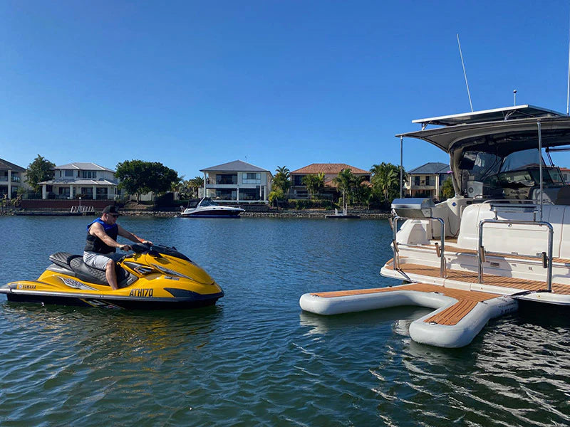 Inflatable Pontoons Jetski Pontoons - Y SKI Dock