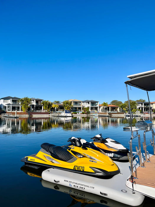 Inflatable Pontoons Jetski Pontoons - E-Ski Dock