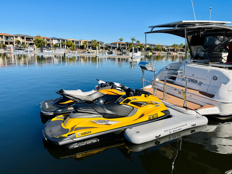 Inflatable Pontoons Jetski Pontoons - E-Ski Dock