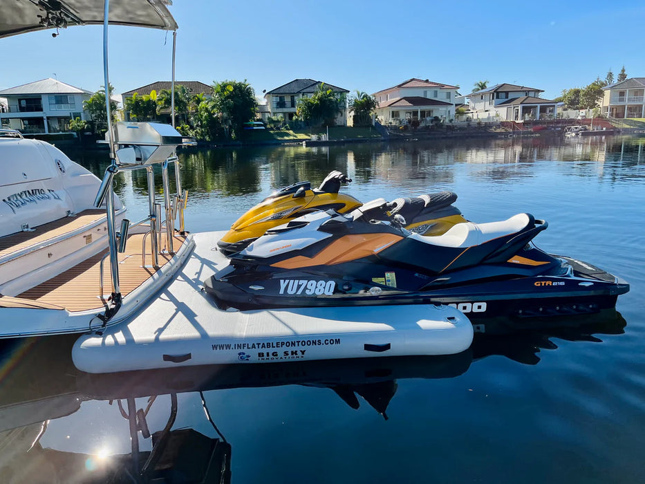 Inflatable Pontoons Jetski Pontoons - E-Ski Dock