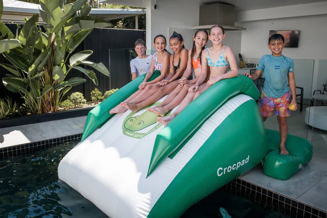 Crocpad MIKROS 2M INFLATABLE WATER POOL SLIDE
