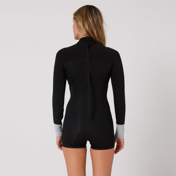 Ocean and Earth Ladies Boyleg Long Sleeve Wetsuit -2mm - The Boating Emporium