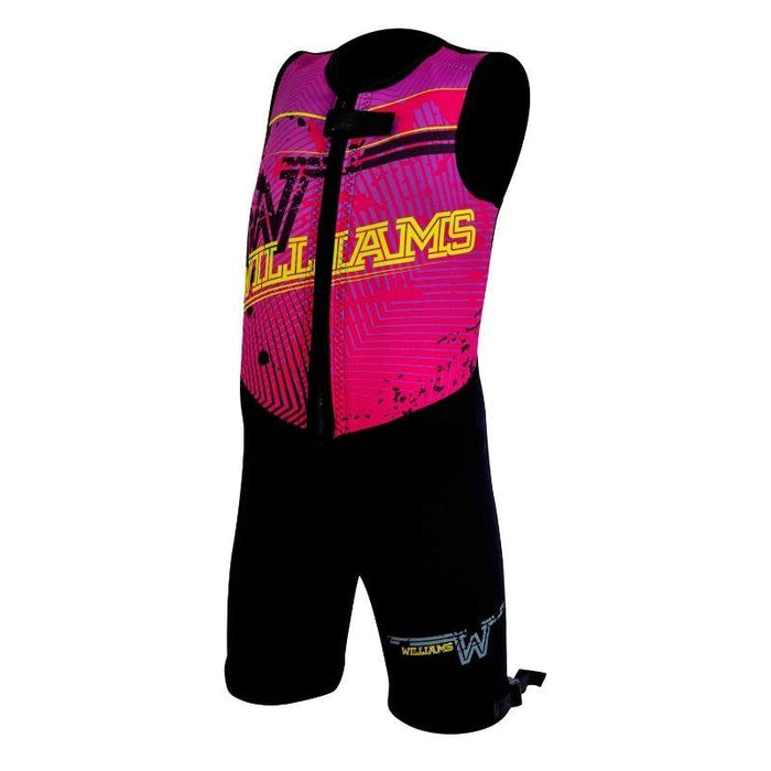 Williams Comp Junior Barefoot Suit black pink