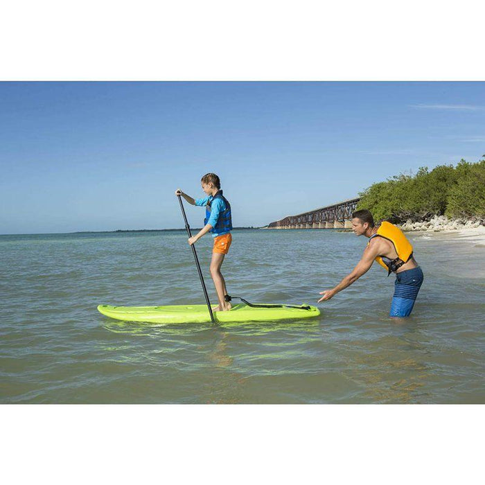 Pelican Junior Adjustable SUP Paddle actual on sea with load