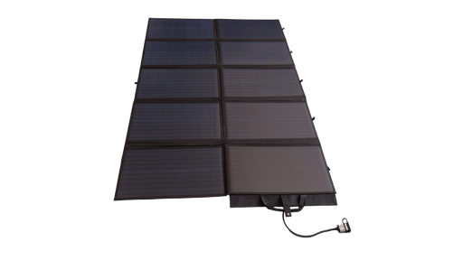 Baintech Foldable Solar Blanket 350 Watt - Black with PWM + Free 5M Anderson Cable - The Boating Emporium