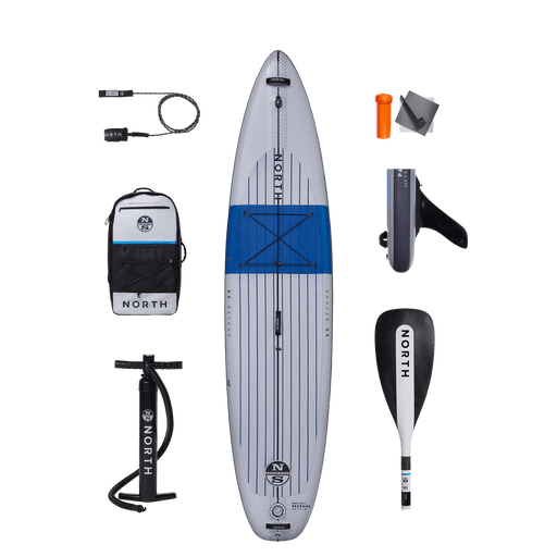 North Pace Wind SUP Inflatable Package 11"x30" - The Boating Emporium