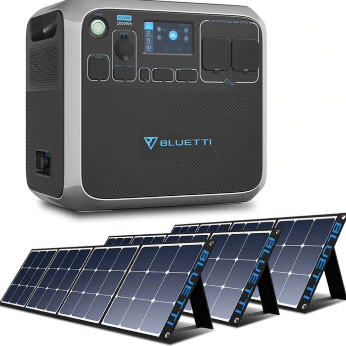 Bluetti AC200P Portable Power Station with Solar Panel - The Boating Emporium