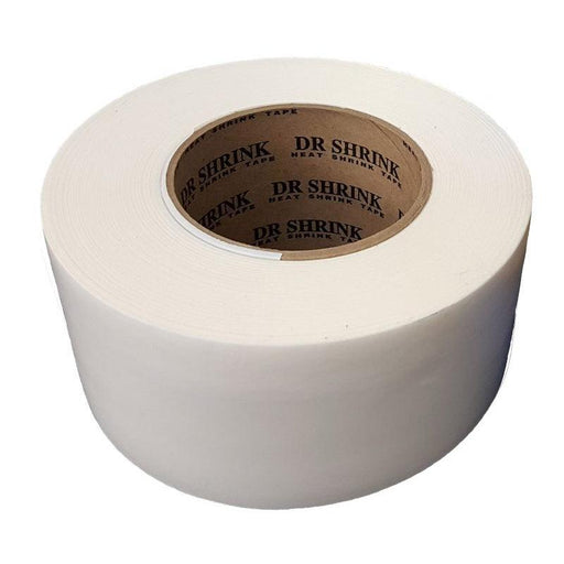Dr. Shrink White Heat Shrink Tape - The Boating Emporium