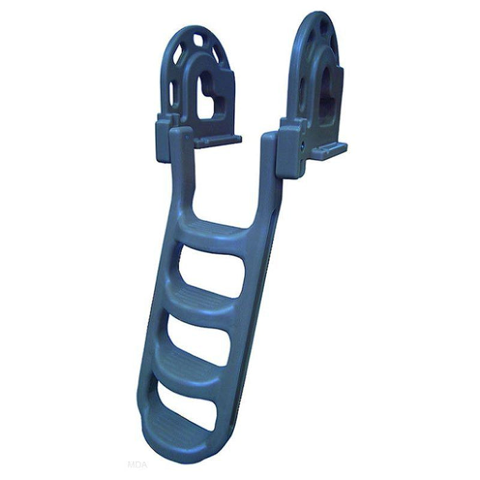 DockEdge 4 Step Flip Up Angled Dock Ladder - The Boating Emporium