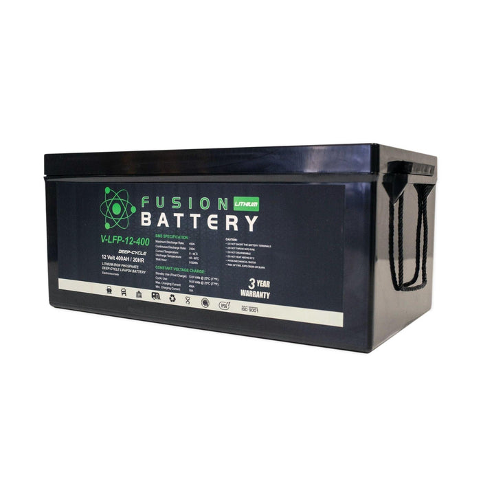 Fusion Lithium LiFePO4 Deep-Cycle Battery 12V - The Boating Emporium