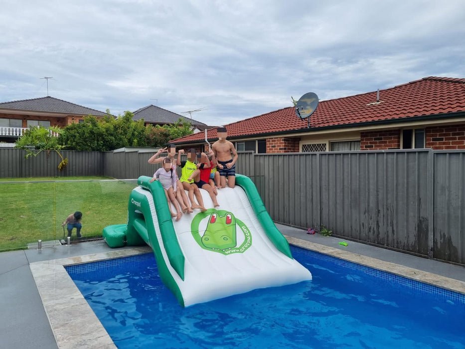 Crocpad Megalo 3M Inflatable Water Pool Slide - The Boating Emporium