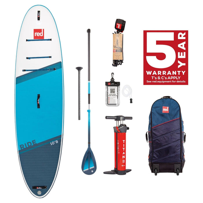Red Paddle Inflatable Standup Paddleboard RIDE MSL - The Boating Emporium