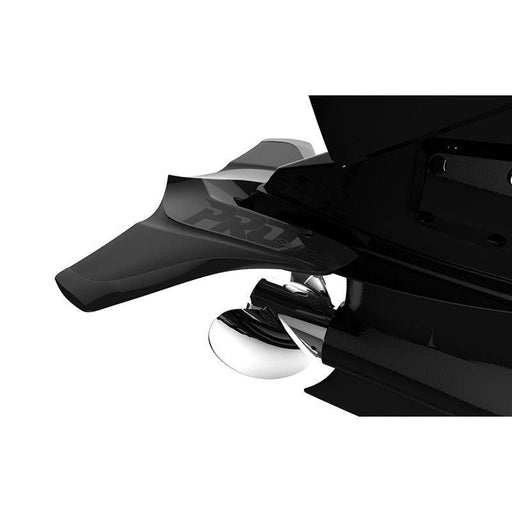 StingRay Classic Pro Hydrofoil Outboard Stabiliser black installed