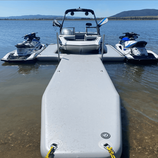 Inflatable Pontoons U Pontoon Dock Platform for Boat - The Boating Emporium