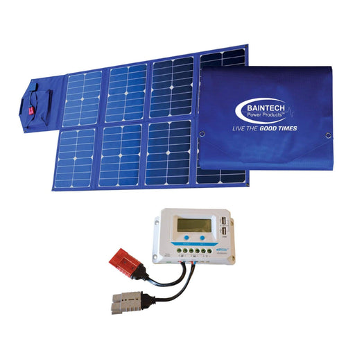Baintech 120W Foldable Solar Blanket - The Boating Emporium