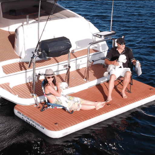 Inflatable Pontoons Deck Extenders - The Boating Emporium