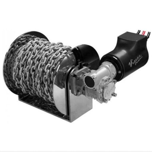 Viper Pro Series II 1500 Electric Anchor Winch Bundle Including 100m 8mm Rope Kit image